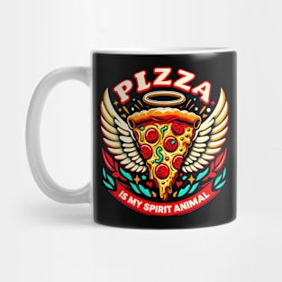 My Pizza Is my Spirit Animal Funny pizza lover Mug